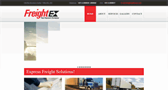 Desktop Screenshot of freightexuae.com